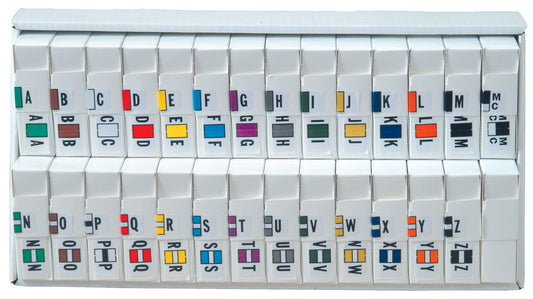 Complete Set Jeter 2900 A-Z+MC- Includes Organizing Tray
