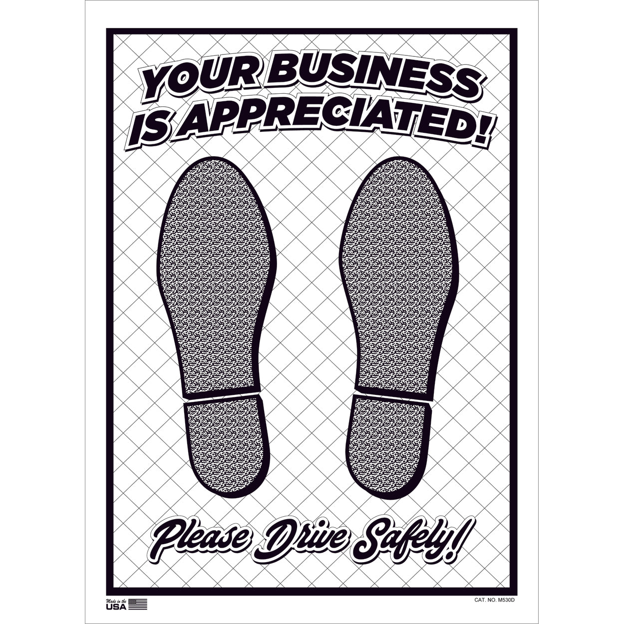 Double Poly-Coated Ridged Disposable Automotive Paper Floor Mats - 82# Stock (Package of 250)