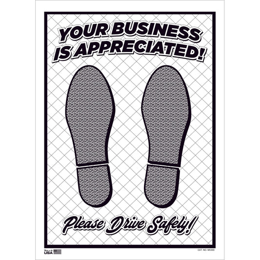 Double Poly-Coated Ridged Disposable Automotive Paper Floor Mats - 82# Stock (Package of 250)