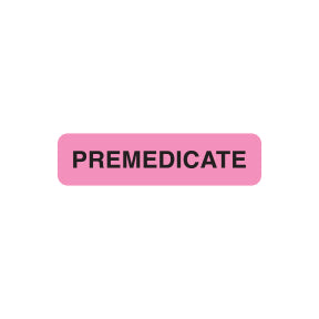 MAP344 PREMEDICATE- Fluorescent Pink 1-1/4" X 5/16"- Roll of 500