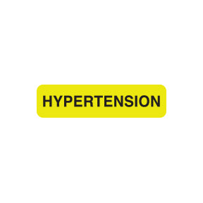 MAP347 HYPERTENSION- Fluorescent Chartreuse 1-1/4" X 5/16"- Roll of 500