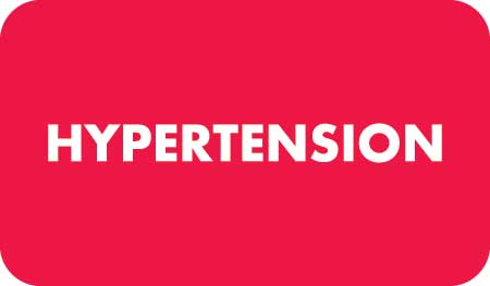 MAP5020 HYPERTENSION- Red 1-1/2" X 7/8" (Roll of 250)