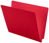 11 pt Color Folders, Full Cut 2-Ply End Tab, Letter Size (Box of 100) - Nationwide Filing Supplies