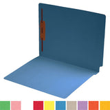 14 pt Color Folders, Full Cut 2-Ply End Tab, Letter Size, Fastener Pos #1 (Box of 50) - Nationwide Filing Supplies