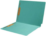 14 pt Color Folders, Full Cut 2-Ply End Tab, Letter Size, Fastener Pos #1 & #3 (Box of 50)