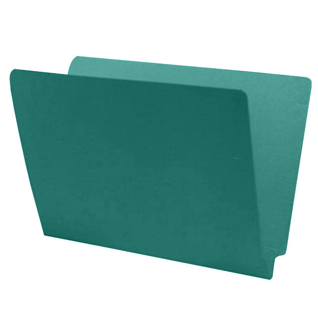 14 pt Color Folders, Full Cut 2-Ply End Tab, Legal Size (Box of 50)