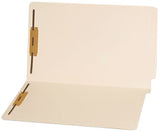 14 pt Manila Folders, Full Cut 2-Ply End Tab, Legal Size, Fastener Pos #1 & #3 (Box of 50)
