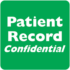 PATIENT RECORD CONFIDENTIAL- Green 2" X 2" (Roll of 500) - Nationwide Filing Supplies