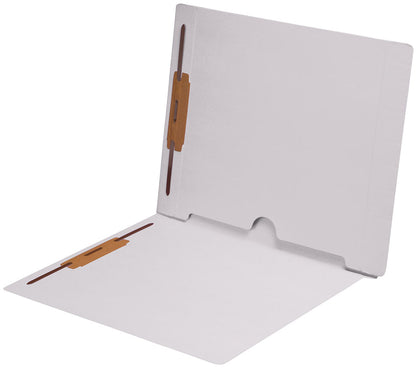 11 pt Color Folders, Full Cut End Tab, Letter Size, Full  Back Pocket, Fasteners Pos #1 & #3 (Box of 50) - Nationwide Filing Supplies
