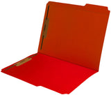 11 PT Color Folders, 1/3 Cut Assorted Top Tab, Letter Size, Fastener Pos #1 and #3 (Box of 50) - Nationwide Filing Supplies