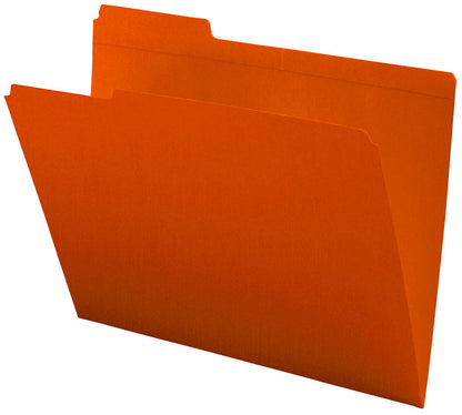11 PT Colored Folders, 1/3 Cut Assorted Top Tab, Letter Size (Box of 100) - Nationwide Filing Supplies