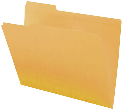 11 PT Colored Folders, 1/3 Cut Assorted Top Tab, Letter Size (Box of 100) - Nationwide Filing Supplies