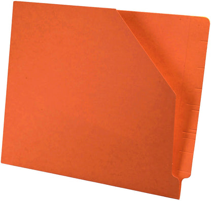 11 pt Color Pocket, Full Cut End Tab, Letter Size, Slant Cut Front (Box of 100) - Nationwide Filing Supplies