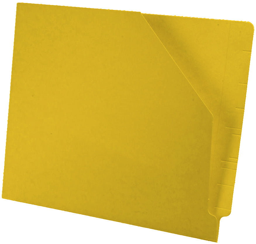 11 pt Color Pocket, Full Cut End Tab, Letter Size, Slant Cut Front (Box of 100) - Nationwide Filing Supplies