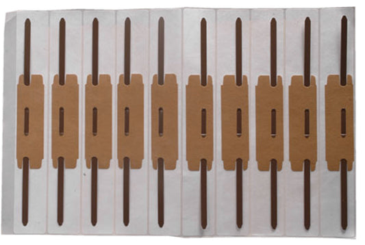 Fasteners, 9" Self Adhesive Strip, 2" Capacity (Box of 100) - Nationwide Filing Supplies
