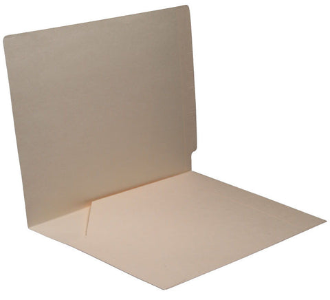 11 pt Manila Folders, Full Cut End Tab, Letter Size, Full Diagonal Pocket (Box of 50) - Nationwide Filing Supplies