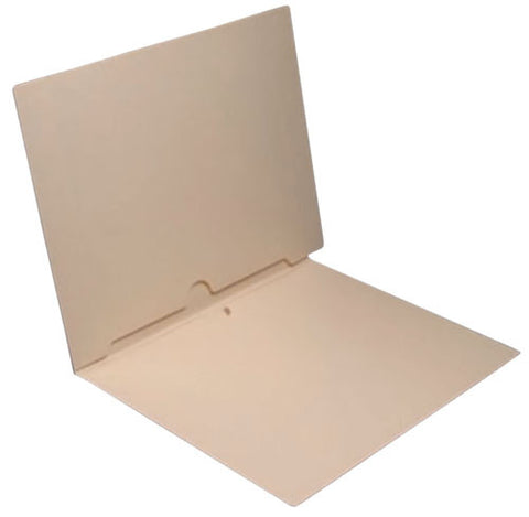 11 pt Manila Folders, Full Cut End Tab, Letter Size, Full Pocket Front and Back (Box of 50) - Nationwide Filing Supplies
