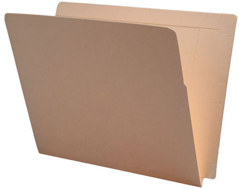 14 pt Manila Folders, Full Cut 2-Ply End/Top Interlock Tab, Letter Size (Box of 50) - Nationwide Filing Supplies