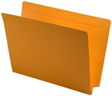 14 pt Color Folders, Full Cut 2-Ply End Tab, Letter Size, 1-1/2" Expansion (Box of 50)