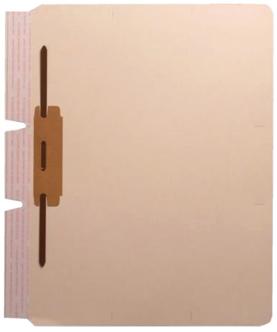 Self Adhesive Divider, Standard Side Flap, 2" Fastener on Side (Box of 100) - Nationwide Filing Supplies