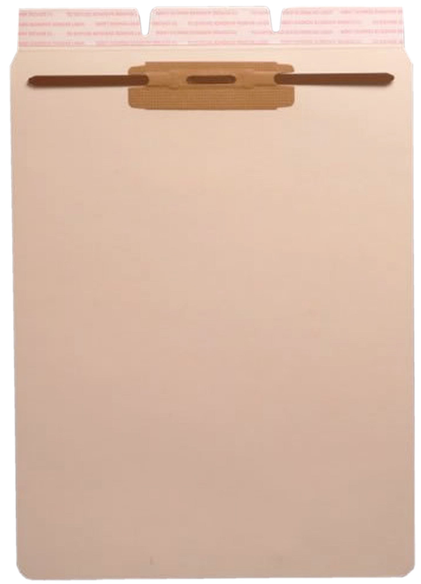 Self Adhesive Divider, Standard End Flap, 2" Fastener on Top (Box of 100) - Nationwide Filing Supplies