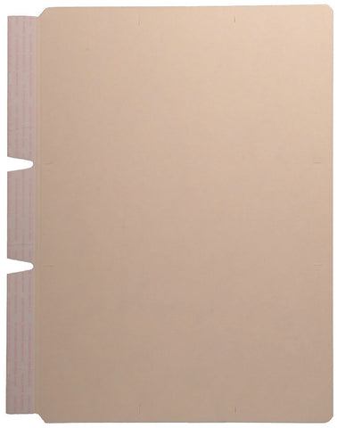 Self Adhesive Divider, Standard Side Flap (Box of 100) - Nationwide Filing Supplies