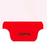 Individual Chart Divider Tabs, Hospital, Red, Bottom Tab, 1/8th Cut, Pos. #5 (Pack of 25)