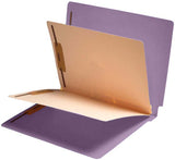 14 Pt. Color Classification Folders, Full Cut End Tab, Letter Size, 2 Dividers (Box of 25) - Nationwide Filing Supplies