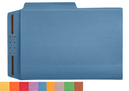 Top Tab Case Binders, Letter Size, 1/2 Cut Assorted Tabs (Box of 50)