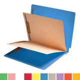 11 Pt. Color Folders, Full Cut End Tab, Letter Size, 2 Dividers (Box of 40) - Nationwide Filing Supplies