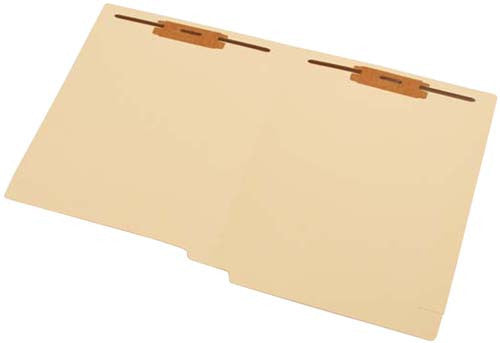 15 pt Manila Folders, Full Cut 2-Ply End Tab, Letter Size, Fastener Pos #1 & #3 (Box of 50) - Nationwide Filing Supplies