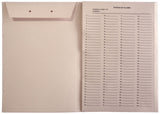 Patent and Trademark Folder, No Tab for Drawer Filing, Manila - "DOMESTIC PATENT APPLICATION" (Box of 25) - Nationwide Filing Supplies