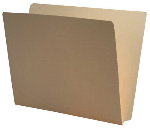 11 pt SFI Manila Folders, Full Cut End Tab, Letter Size (Box of 100) - Nationwide Filing Supplies
