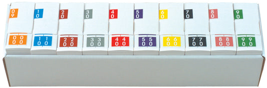 Barkley DSFM Complete Set Double Digit 00-99- Includes Organizing Tray