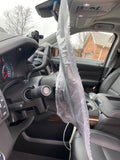 Slip-N-Grip® Slide-On Plastic Disposable Steering Wheel Covers (Roll of 500)