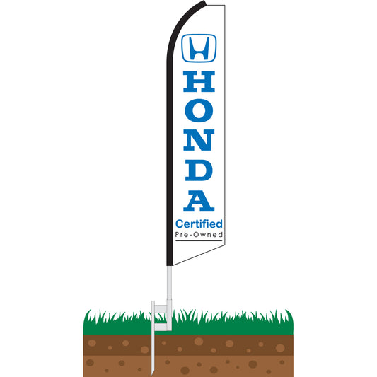 Honda Certified Swooper Feather Flag