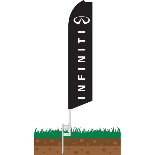 Infiniti Swooper Feather Flag