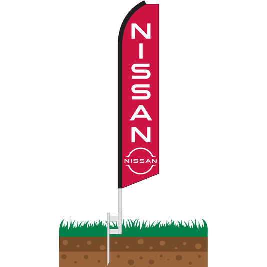 Nissan Swooper Feather Flag