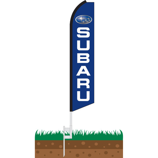 Subaru Swooper Feather Flag