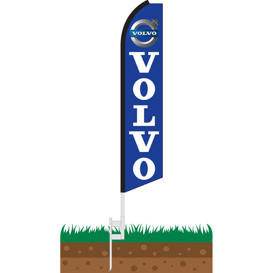 Volvo Swooper Feather Flag