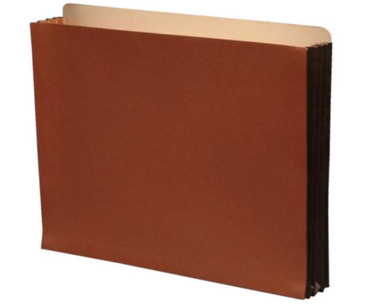 Top Tab Expansion Pockets, Full Height Tyvek Gussets, Letter Size, 5-1/4" Expansion (Carton of 100) - Nationwide Filing Supplies
