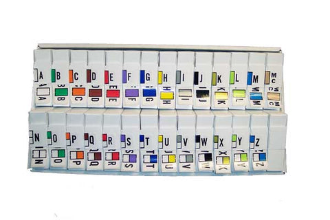 Complete Set Traco A-Z+MC- Includes Organizing Tray
