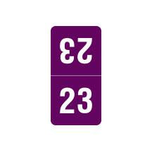 Smead Top Tab Year 23 Labels, 1" X 1/2" Laminated- Pack of 250