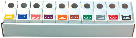GBS 0-9 Complete Set, Includes Organizing Tray - Nationwide Filing Supplies