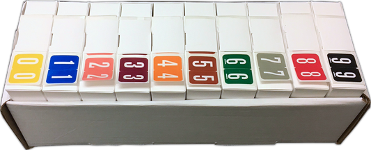 Complete Set GBS VSNM 0-9 - Includes Organizing Tray